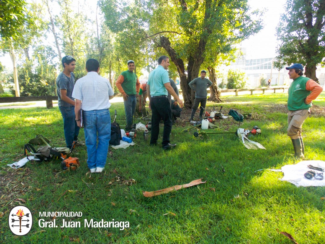 Mantenimiento integral en el Parque Anchorena