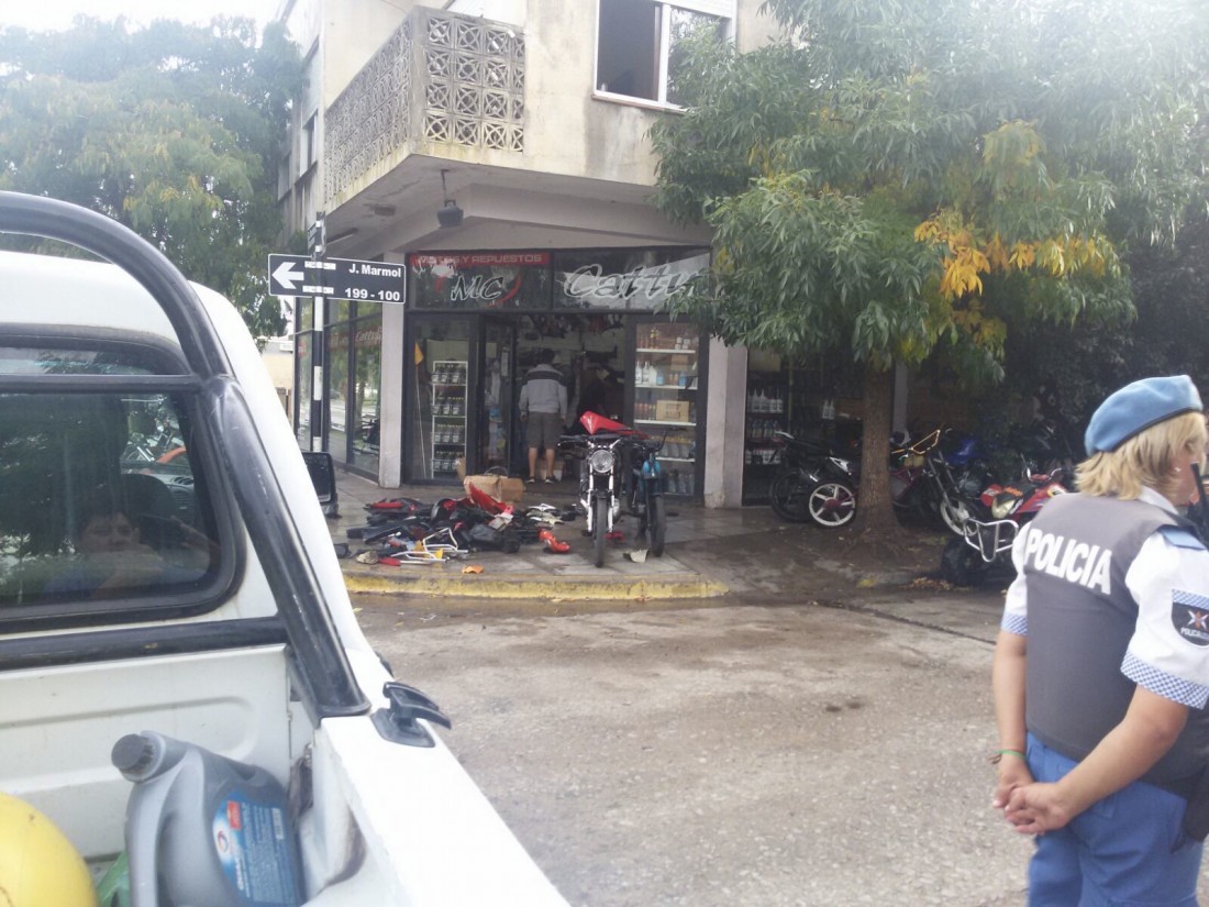 Motopartes: Hallaron una moto con pedido de secuestro y medio millar d