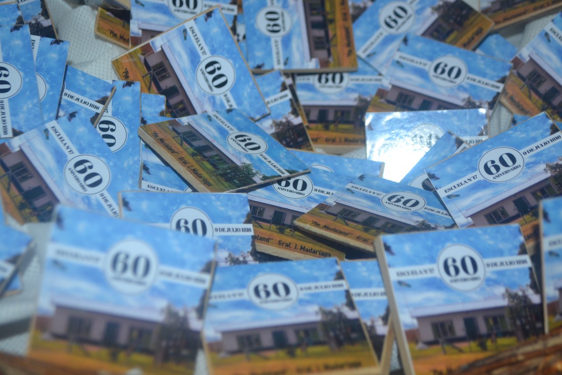 La Escuela Rural del Paraje Medalandcelebr su aniversario N 60