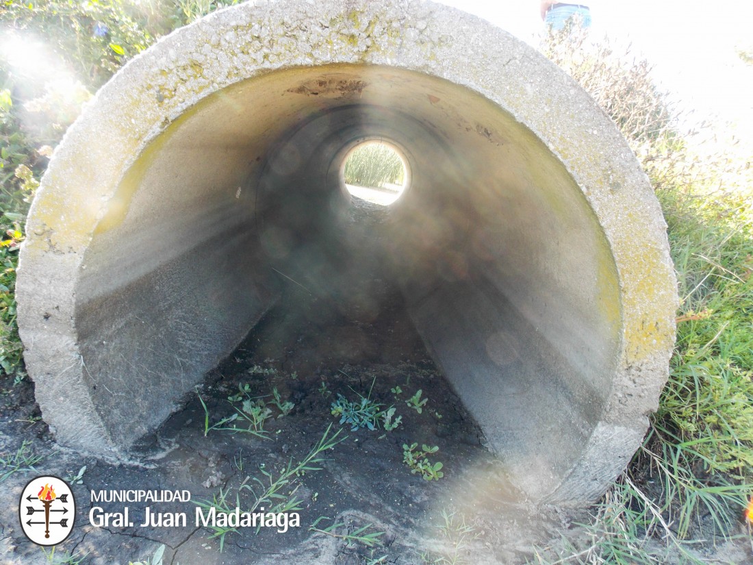 Continan los trabajos para optimizar el escurrimiento del agua