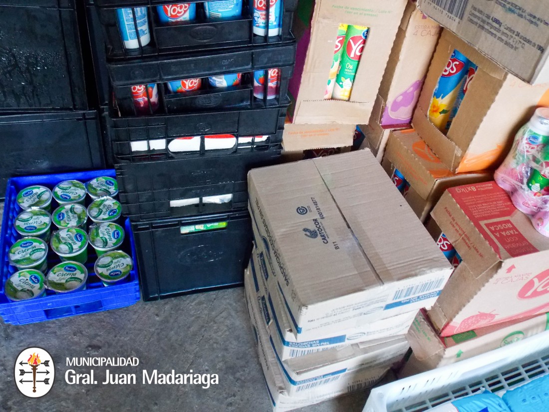 Decomisaron un camin completo de lcteos