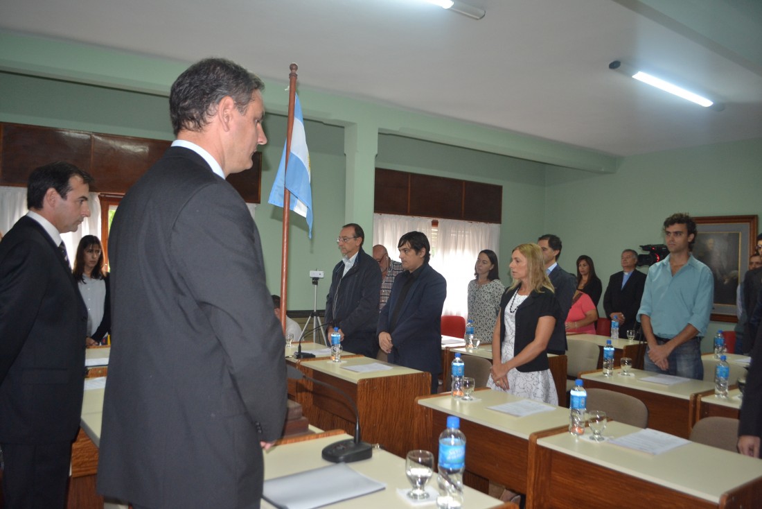 Santoro inaugur el perodo de sesiones ordinarias del HCD