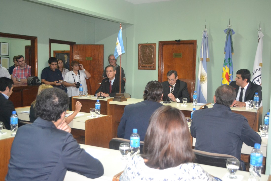 Santoro inaugur el perodo de sesiones ordinarias del HCD