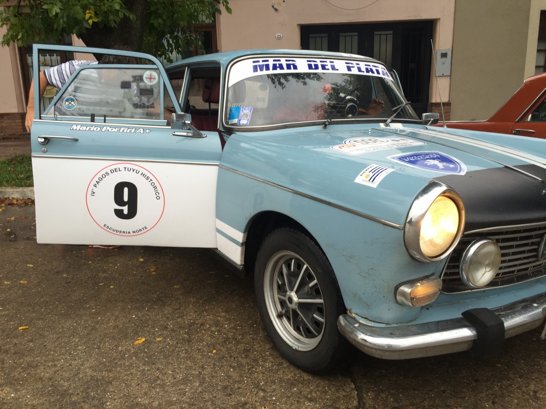 Llegaron los autos de Rally Pagos del Tuy Histrico