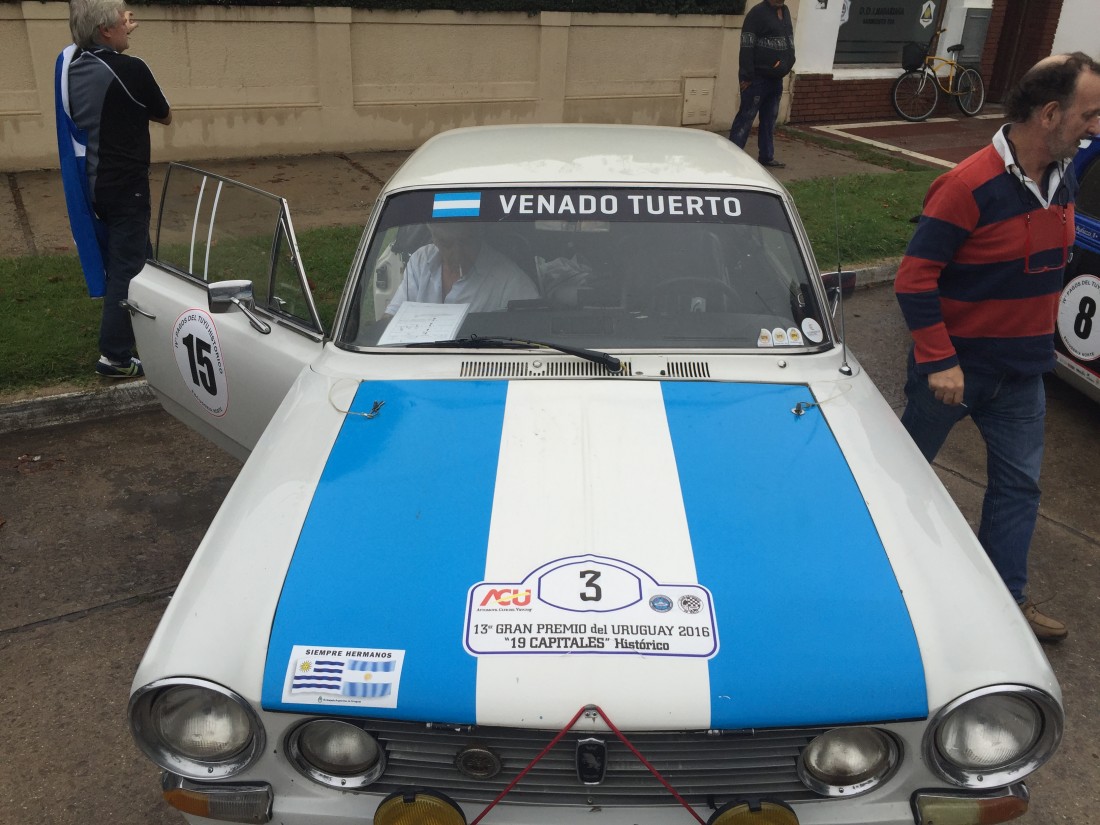 Llegaron los autos de Rally Pagos del Tuy� Hist�rico