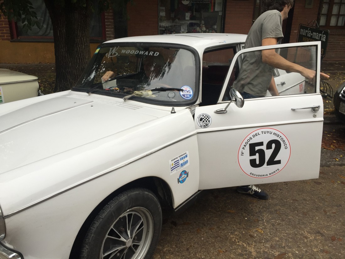Llegaron los autos de Rally Pagos del Tuy� Hist�rico