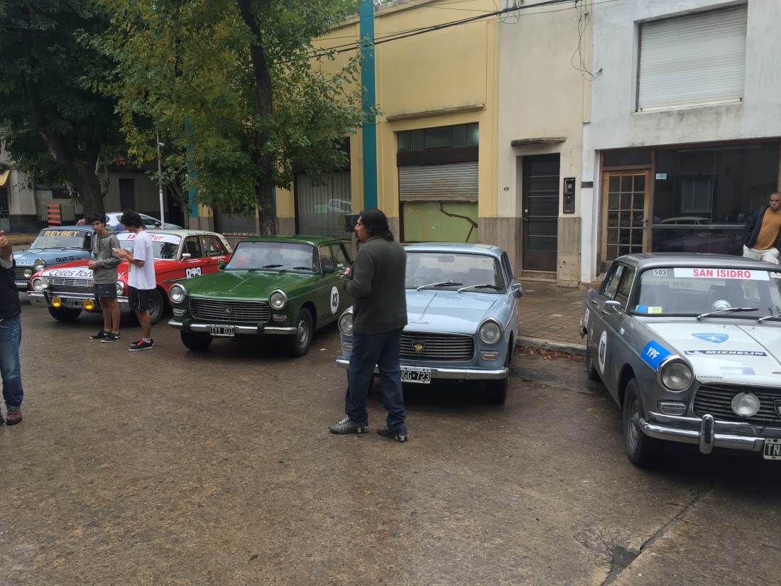 Llegaron los autos de Rally Pagos del Tuy� Hist�rico