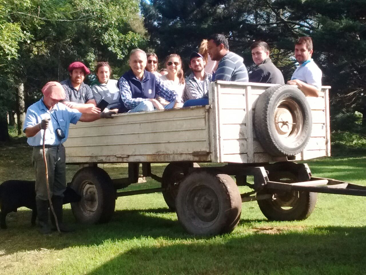 El secretario de Producción visitó un campo dedicado a la actividad ov