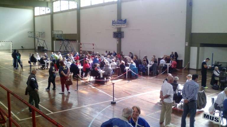 Abuelos representaron a Madariaga en Rauch