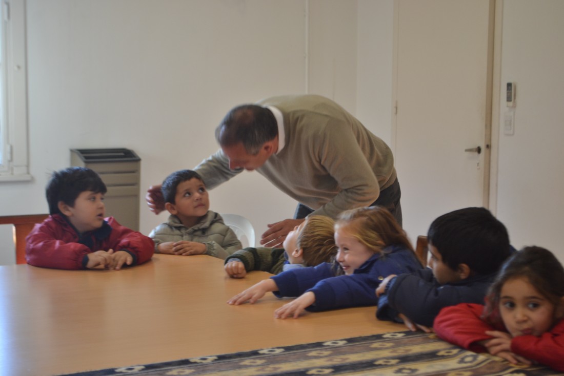 Alumnos del Jardn 903 se reunieron con el intendente
