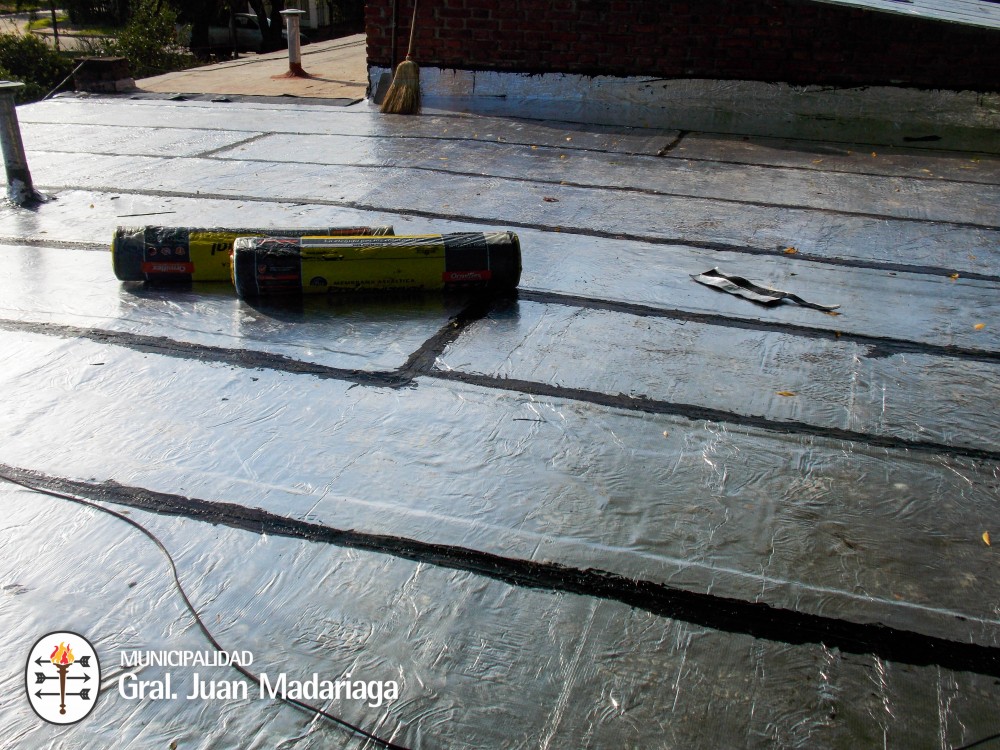 Iniciaron los trabajos para reparar filtraciones de agua en el Hogar d