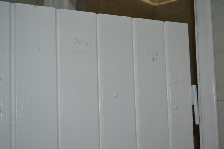 Los habilitaron hace 15 d�as y ya los vandalizaron