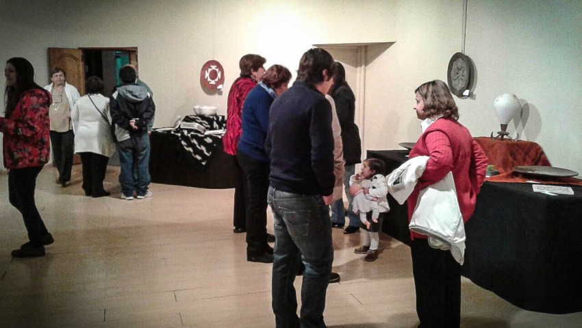 Qued inaugurada la muestra del taller Cermica del Tuy