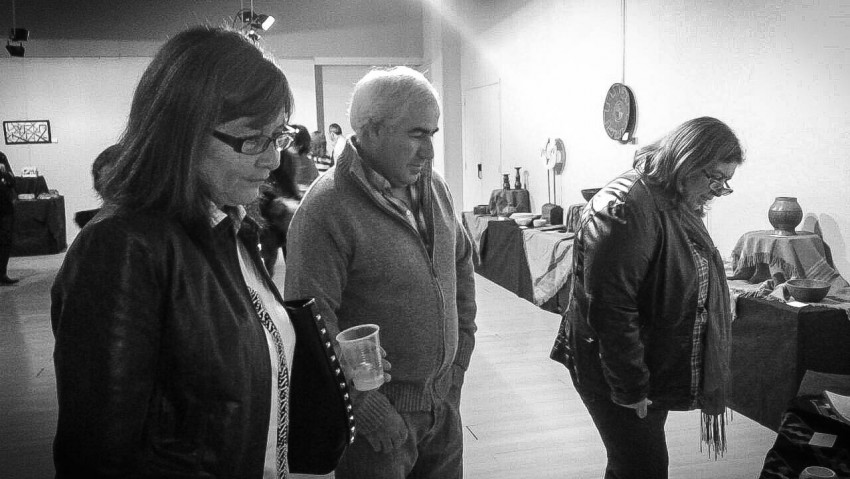 Qued inaugurada la muestra del taller Cermica del Tuy
