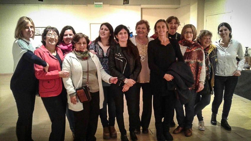 Qued inaugurada la muestra del taller Cermica del Tuy