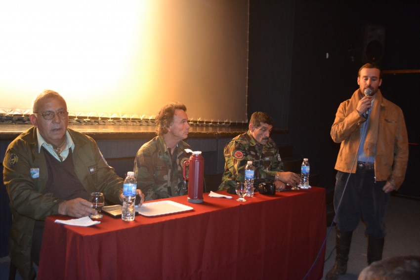 El relato de los ex combatientes y un mensaje que hizo emocionar a tod