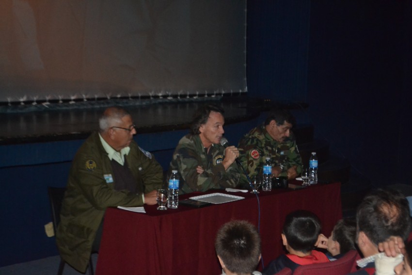 El relato de los ex combatientes y un mensaje que hizo emocionar a tod