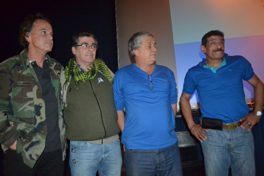 El relato de los ex combatientes y un mensaje que hizo emocionar a tod