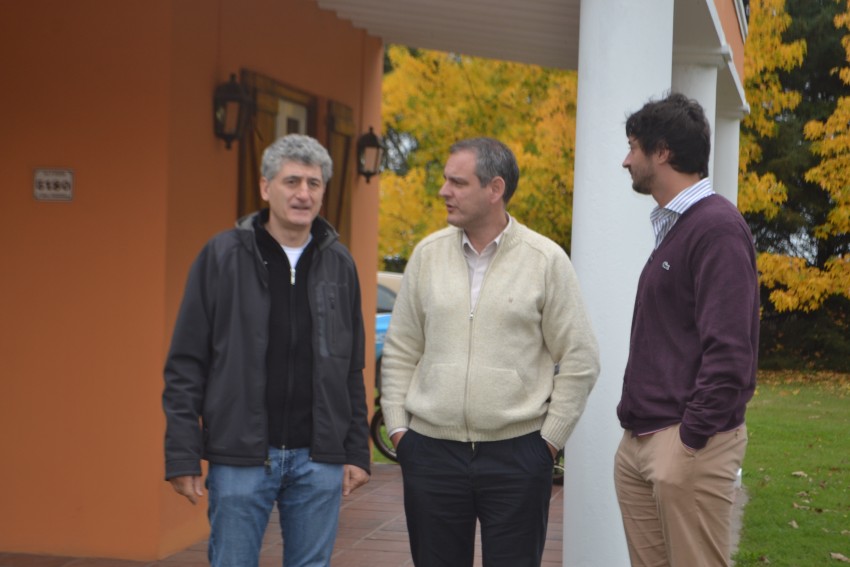 Gustavo Barrera, Esteban Santoro y Martn Yeza