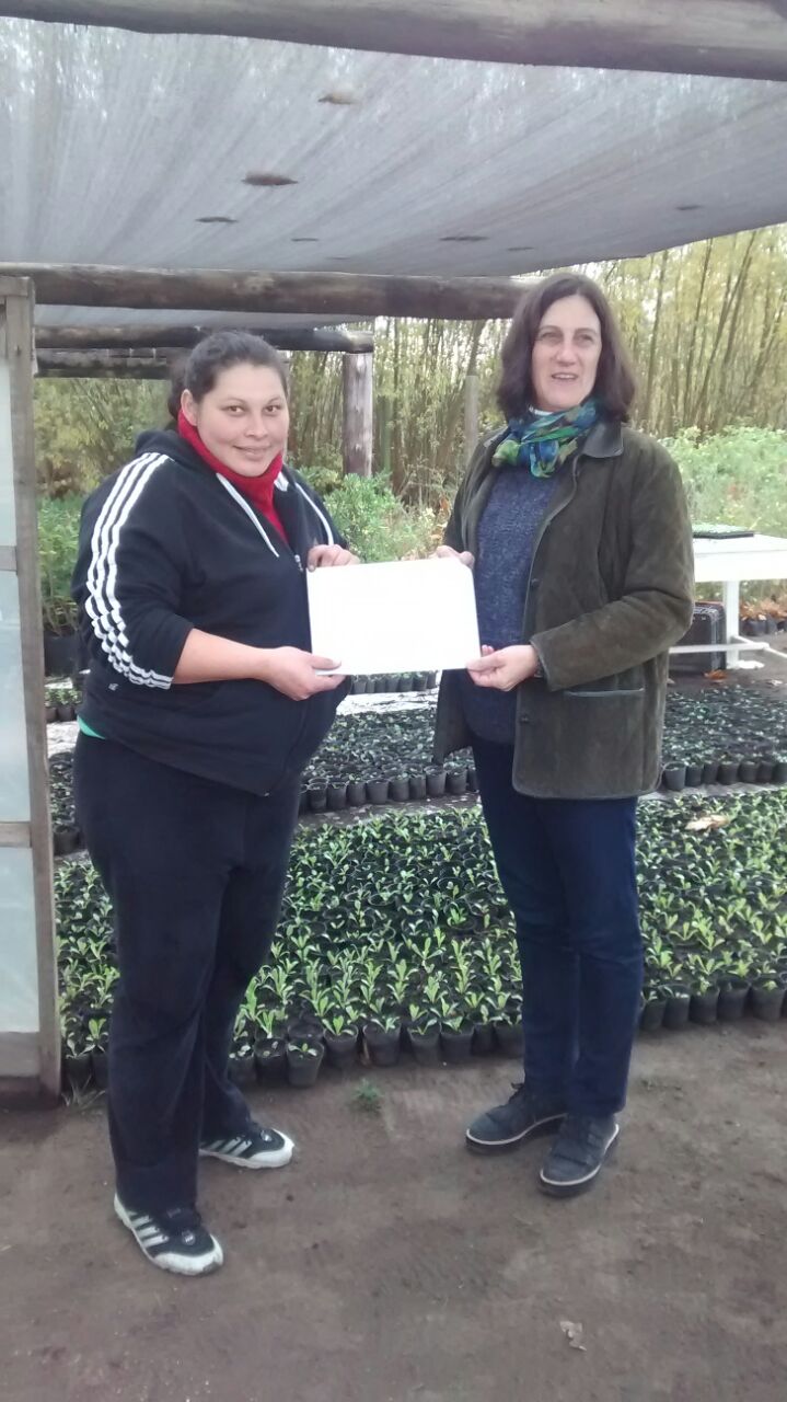 Se entregaron los plantines del proyecto Sembrar para crecer