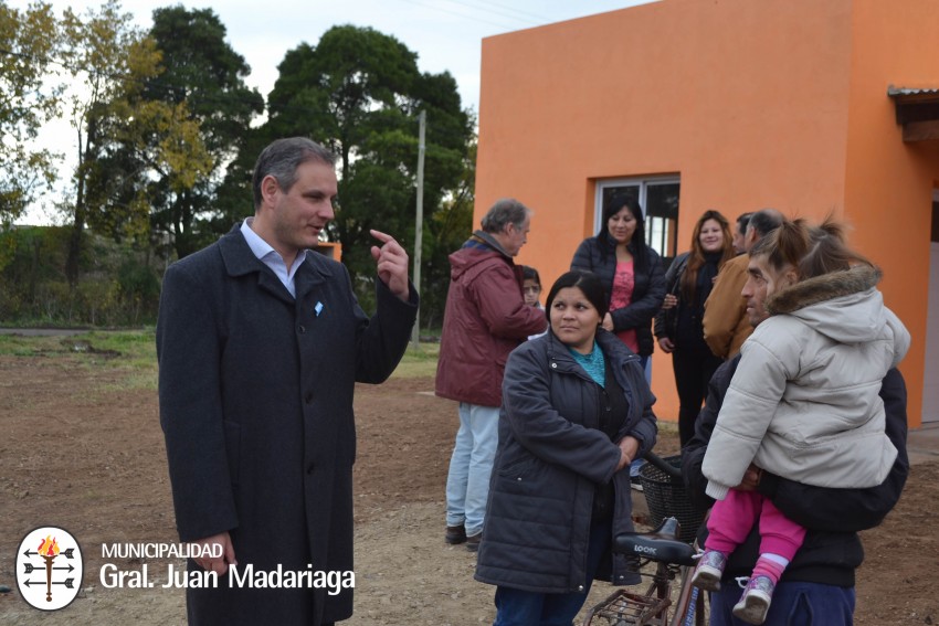 Entregaron 7 viviendas que hab�an quedado sin terminar de un plan de 3