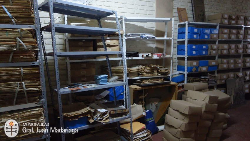 Realizaron tareas de limpieza y re-ordenamiento en el Archivo Histric