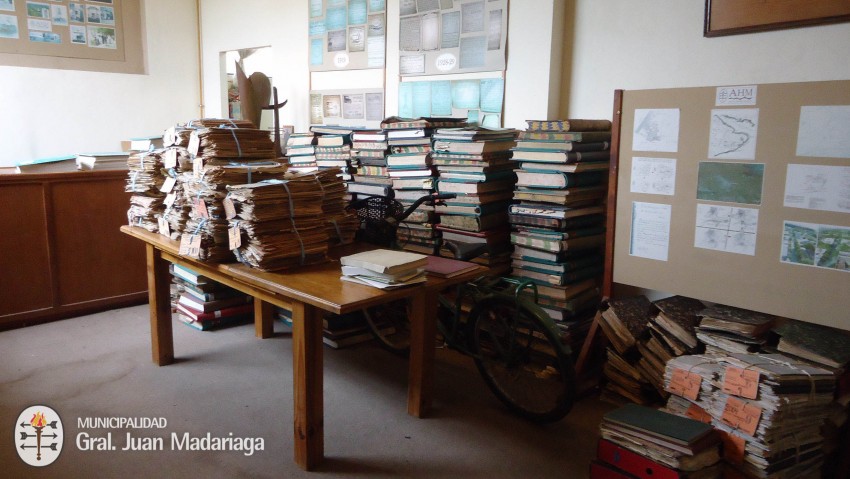 Realizaron tareas de limpieza y re-ordenamiento en el Archivo Histric