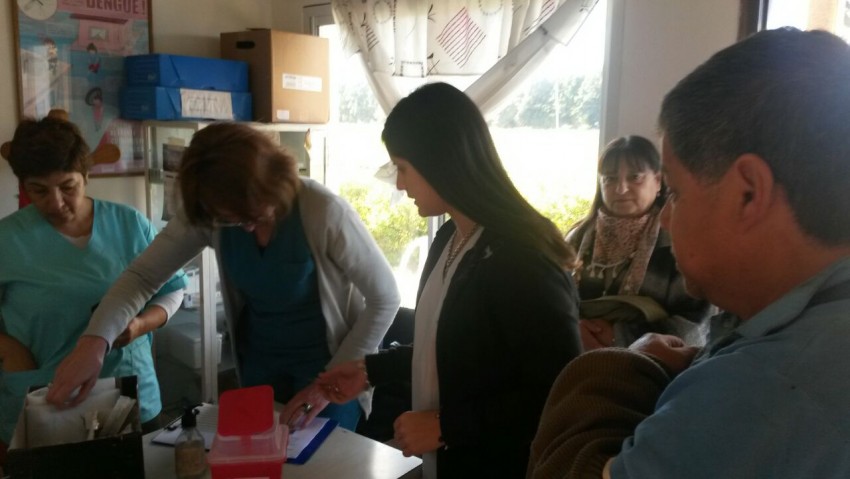 Campaa de vacunacin antigripal en Macedo