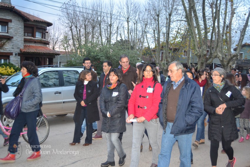 Madariaga gritó #NiUnaMenos