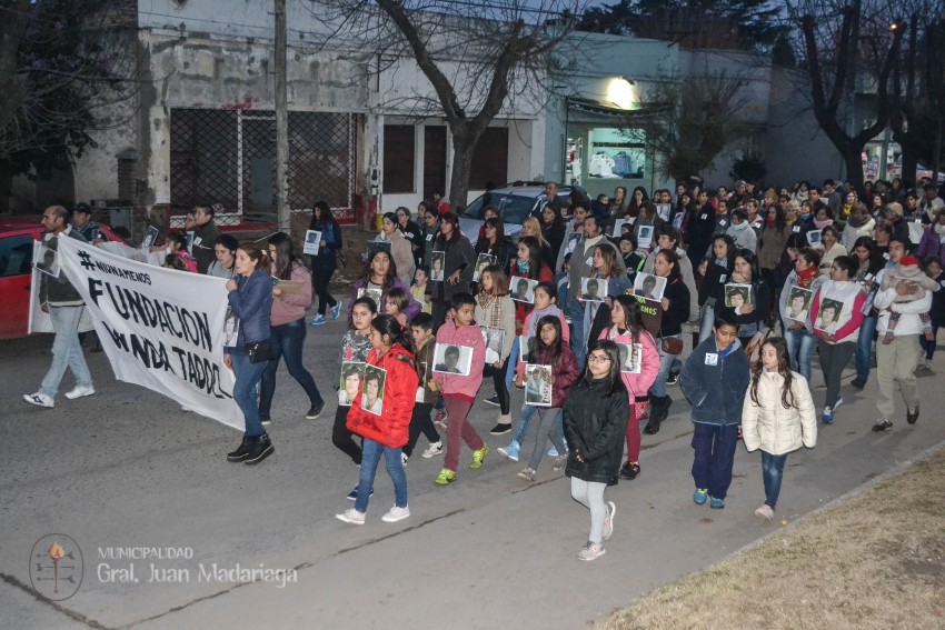 Madariaga gritó #NiUnaMenos