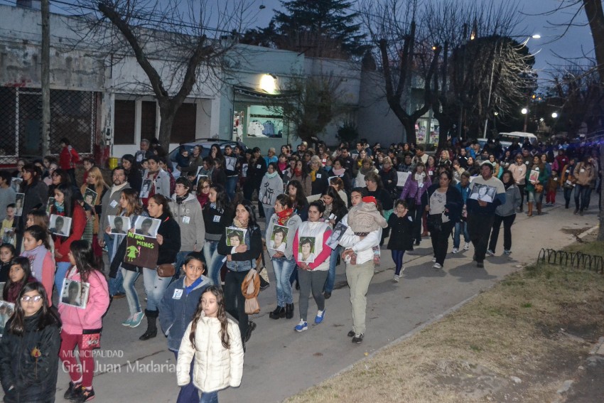 Madariaga gritó #NiUnaMenos