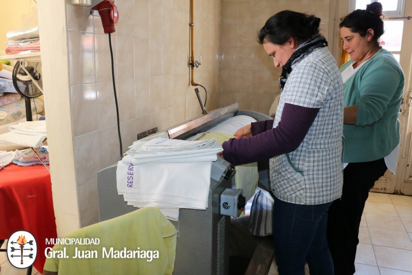 Repararon la planchadora del Hospital
