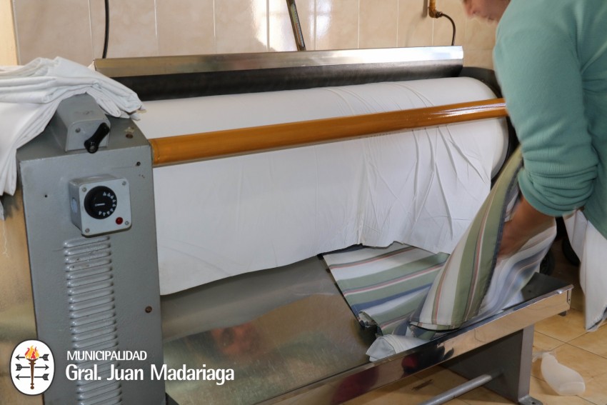Repararon la planchadora del Hospital