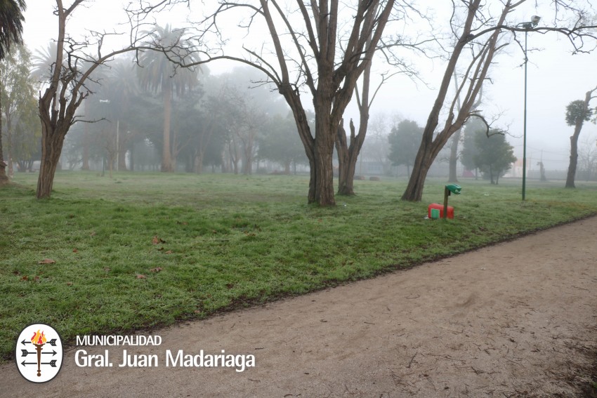 Hechos vandlicos afectaron la limpieza y orden del parque Anchorena