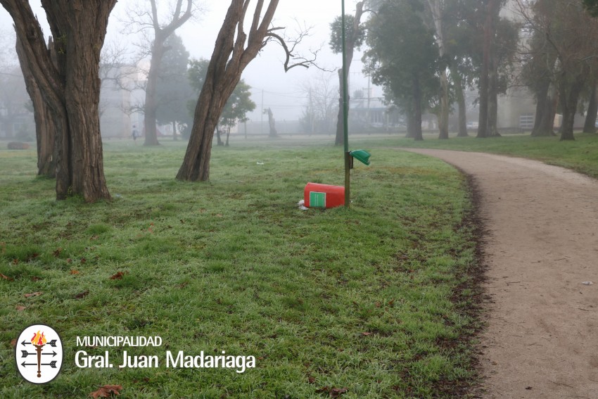 Hechos vandlicos afectaron la limpieza y orden del parque Anchorena