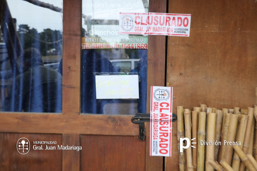 Clausuraron comercios por falta de habilitacin