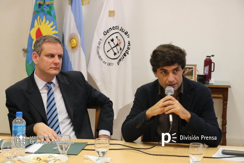 Lacunza elogi el empuje y la poltica administrativa de la gestin lo