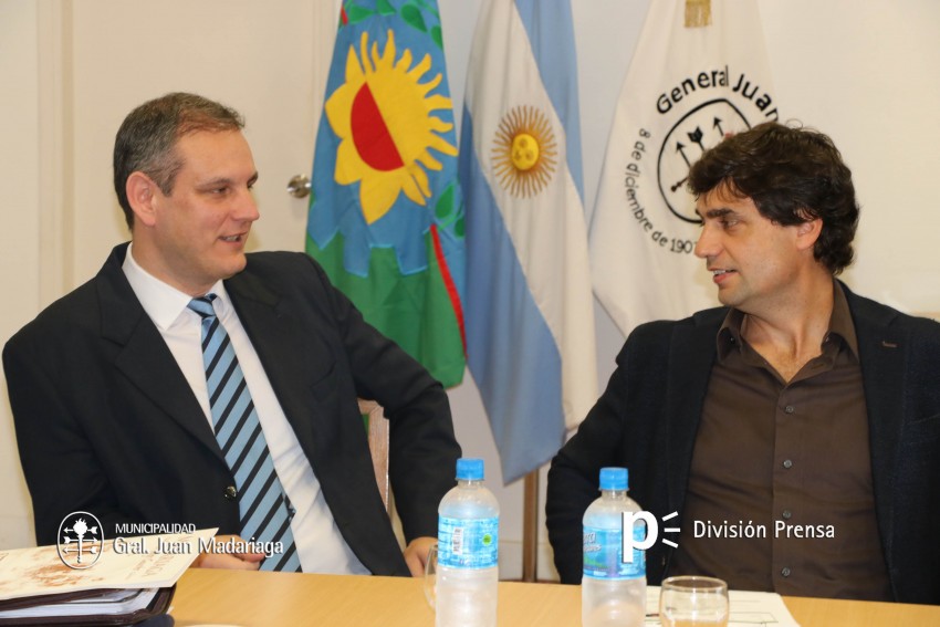 Lacunza elogi el empuje y la poltica administrativa de la gestin lo