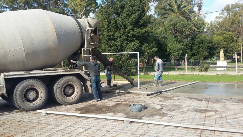 Siguen las mejoras integrales en el predio del polideportivo