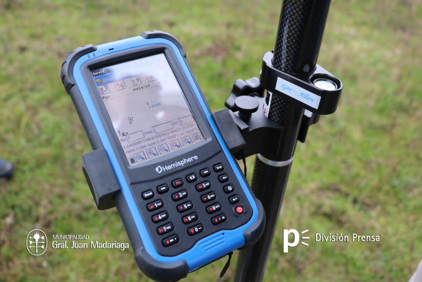 Comenzaron los trabajos de agrimensura en el predio del parque industr