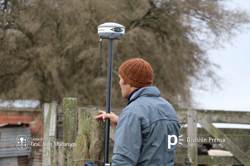 Comenzaron los trabajos de agrimensura en el predio del parque industr