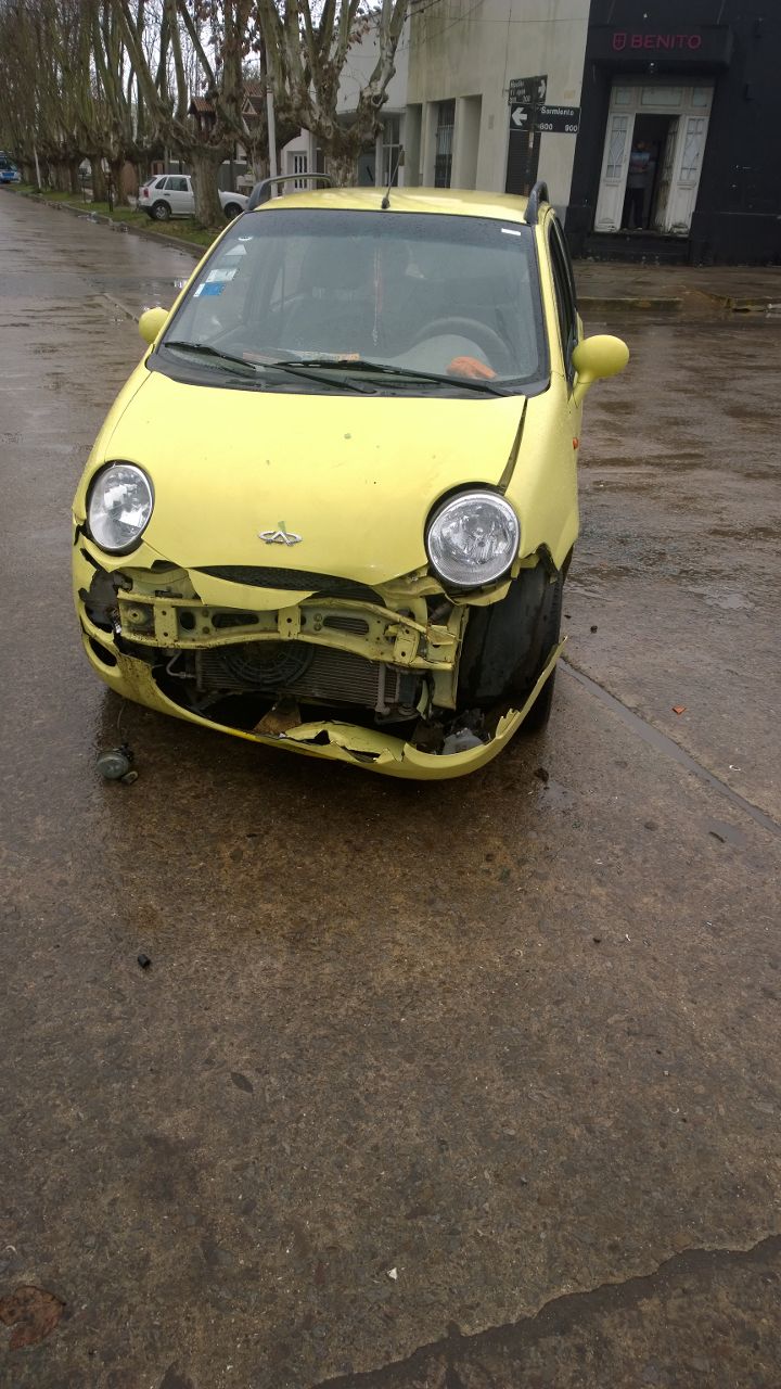 Accidente sin consecuencias graves y restricciones a la circulacin