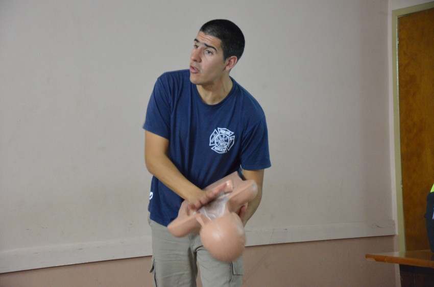 Culmina maana el curso de primeros auxilios