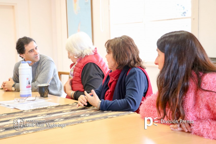 Santoro recibi a la comisin de preservacin de patrimonio cultural