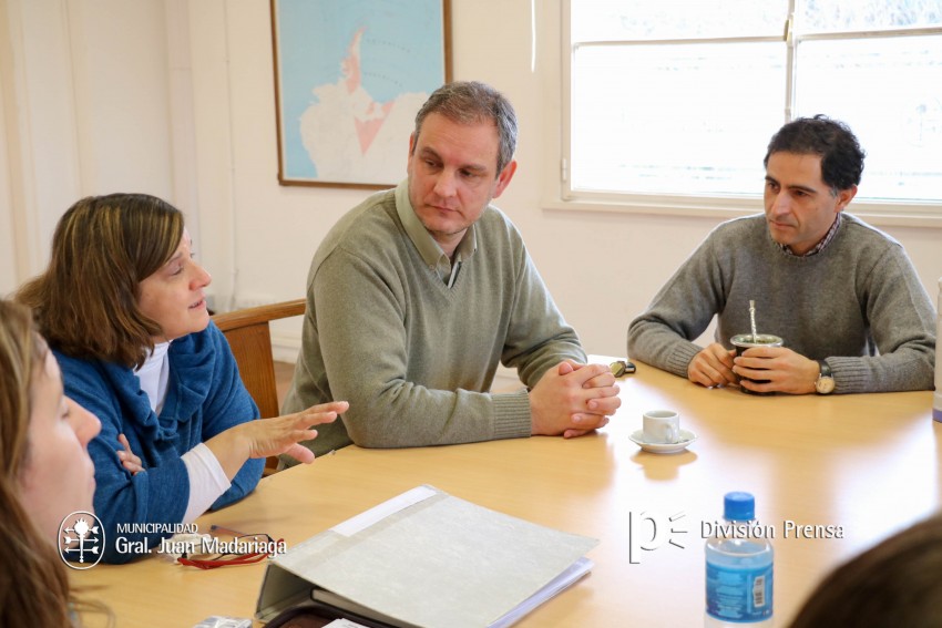 Santoro recibi a la comisin de preservacin de patrimonio cultural