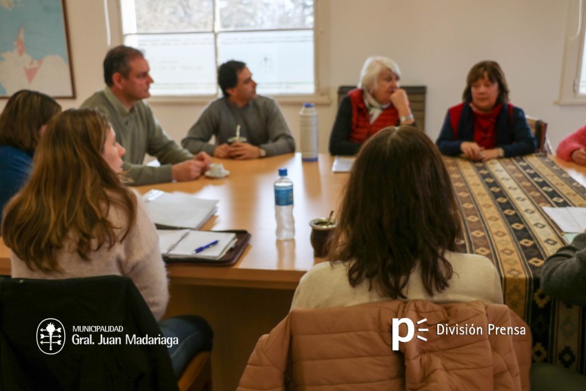 Santoro recibi a la comisin de preservacin de patrimonio cultural