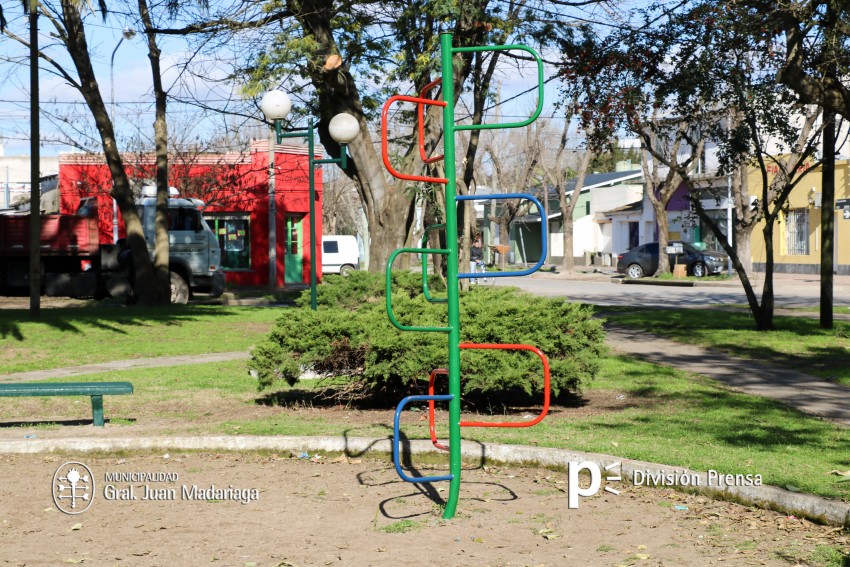 Avanzan las mejoras en las plazas de la ciudad