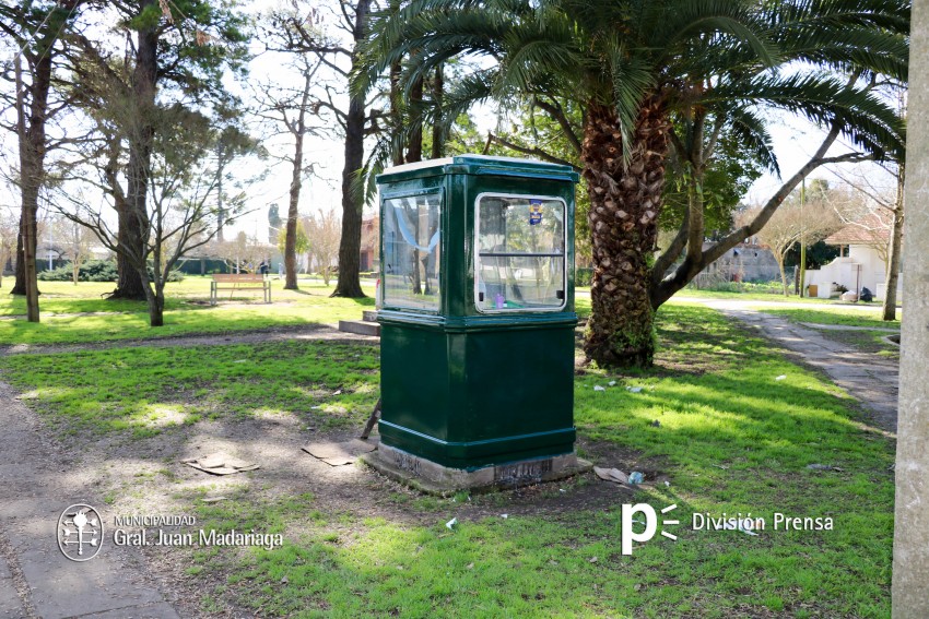 Avanzan las mejoras en las plazas de la ciudad