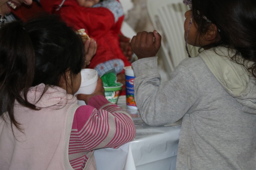 Brindaron un desayuno saludable para nios en el Depsito de Desarroll