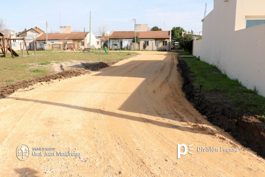 Avanza el arreglo de las calles en los distintos barrios de la ciudad